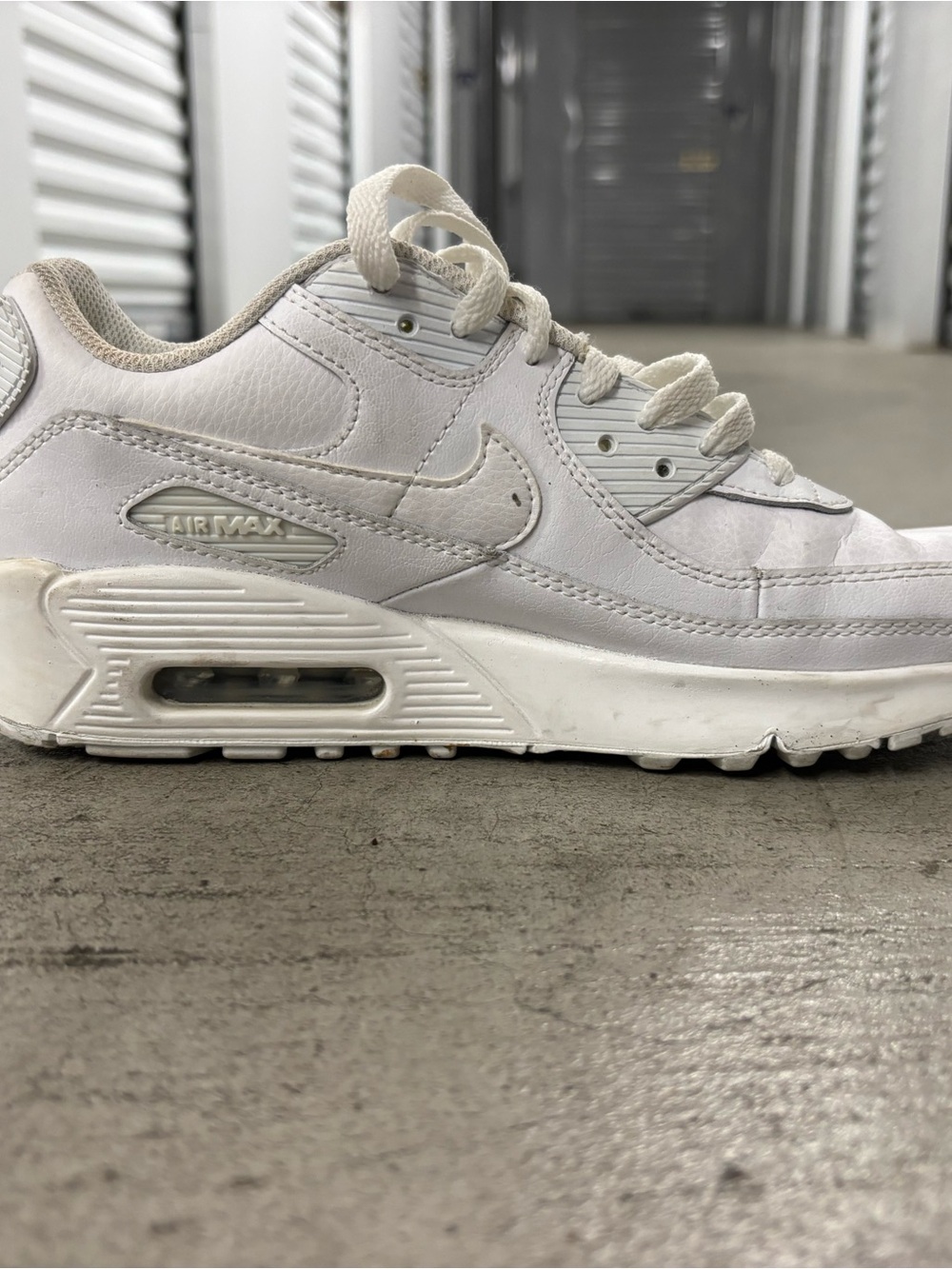 Nike Women’s White Air Max Lifestyle Sneaker